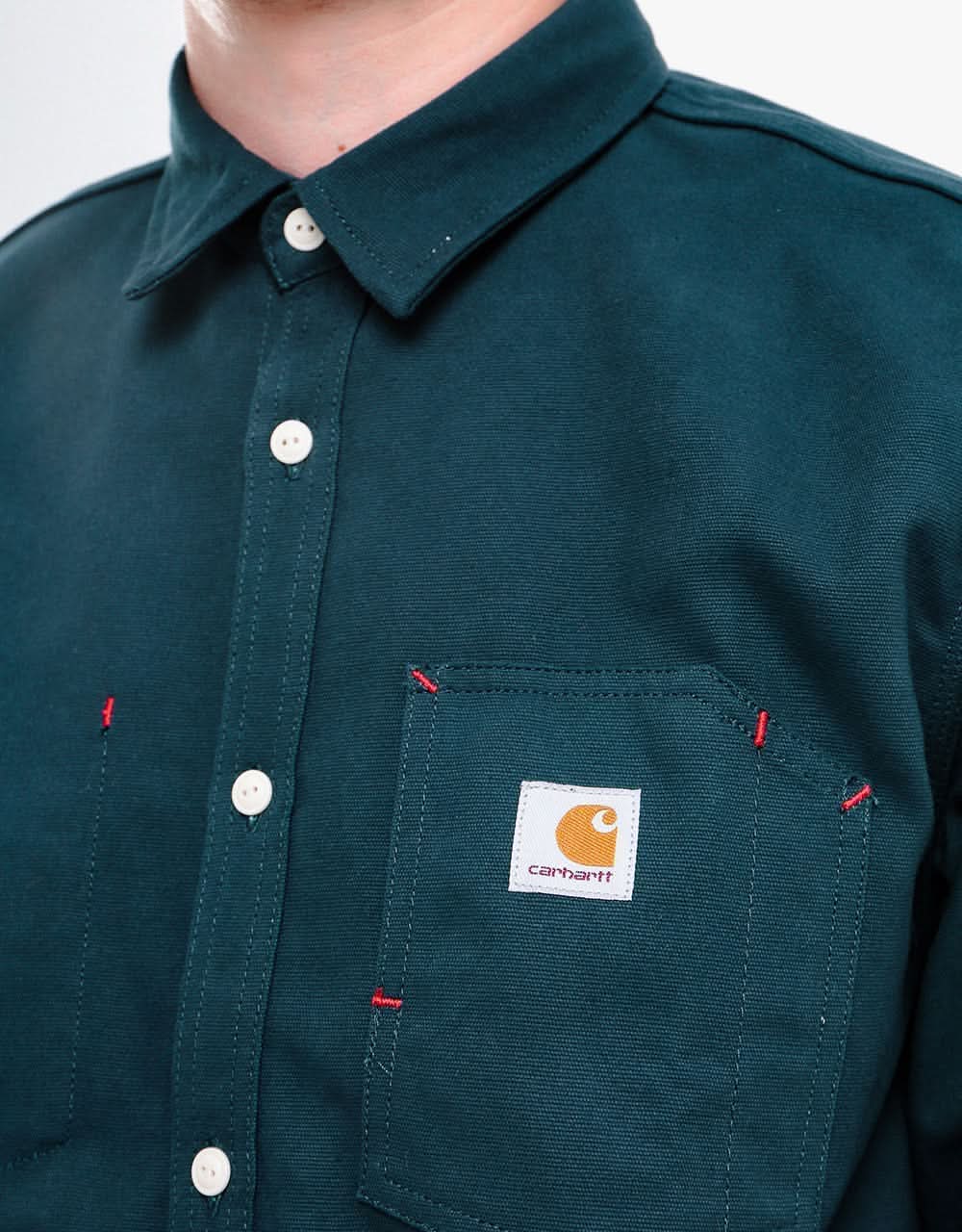 Carhartt WIP L S Tony Shirt Frasier Rigid carhartt-wip-l-s-tony-shirt-frasier-rigid
