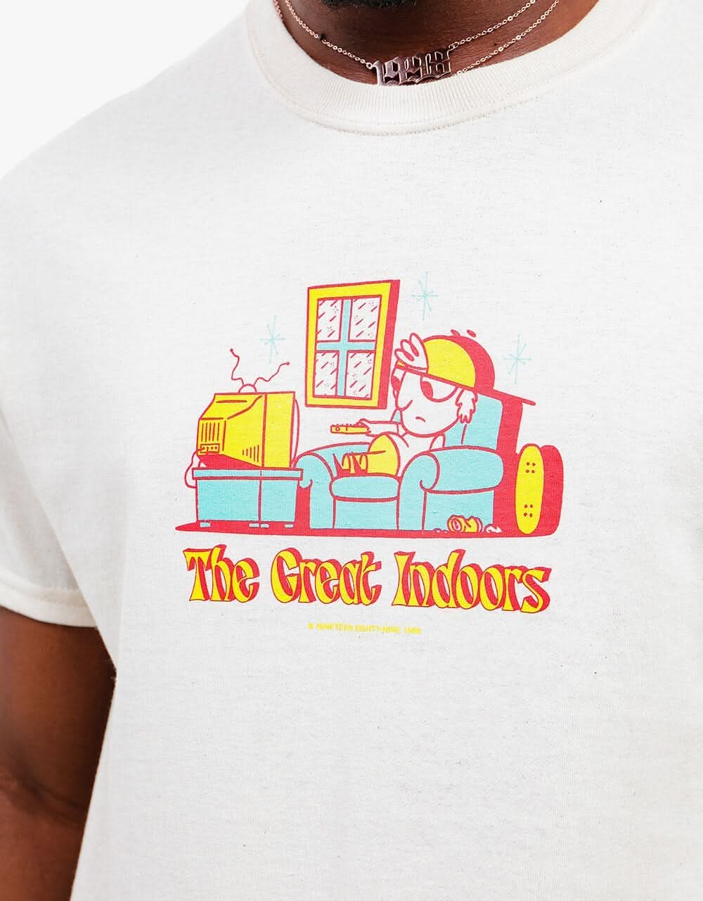 Route One Indoors T-Shirt - Natural