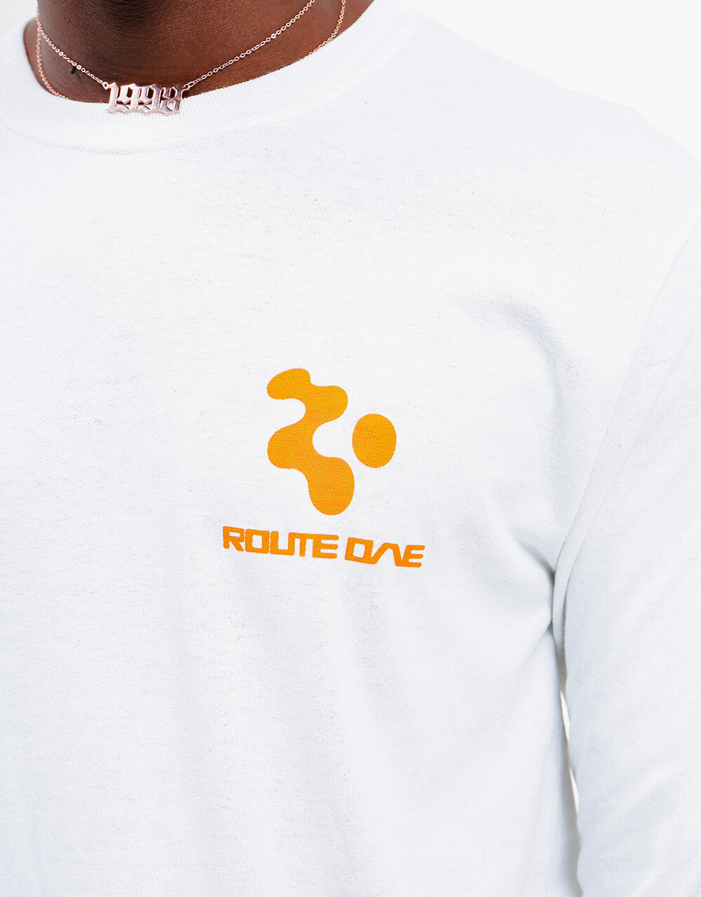 Route One Routeman Long Sleeve T-Shirt - White