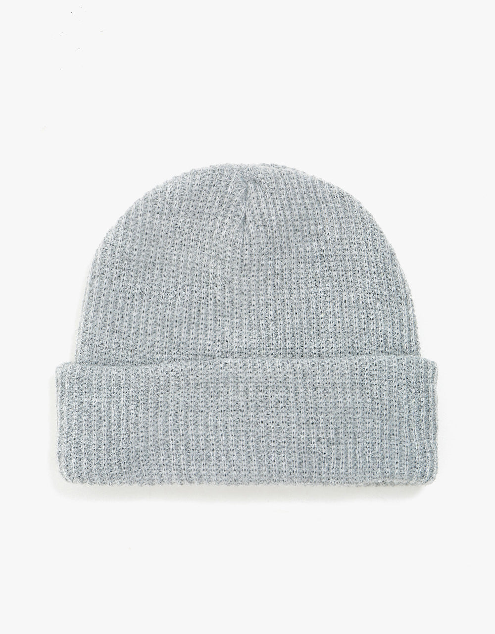 Route One Recycled Fisherman Beanie - Heather Grey