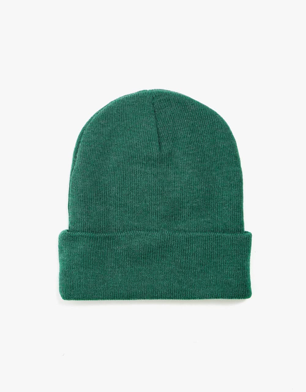 Route One Recycled NY Cuff Beanie - Forest Green