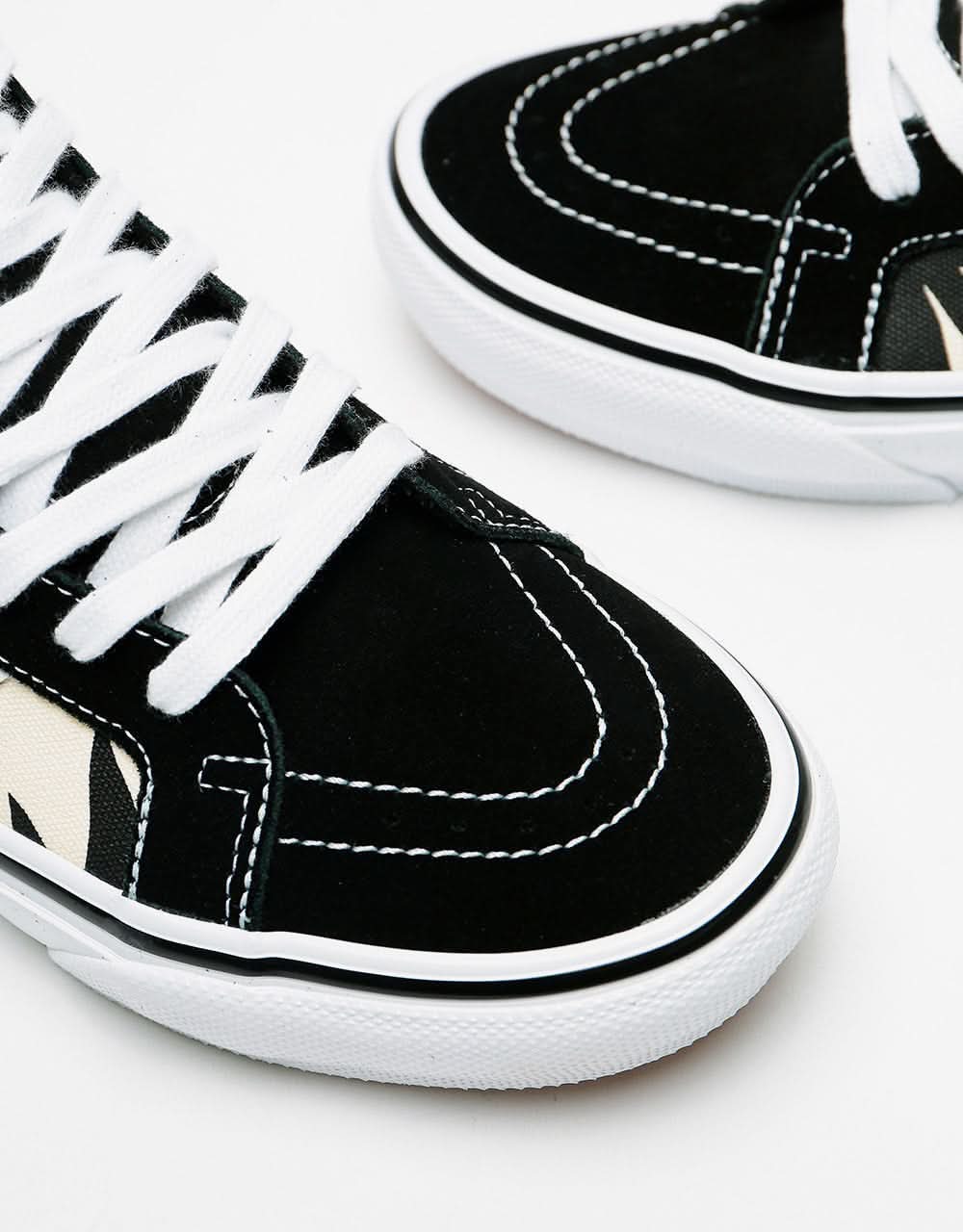 Vans Skate Sk8-Hi Reissue Skate Shoes - (Grosso) '84 Black/Palms