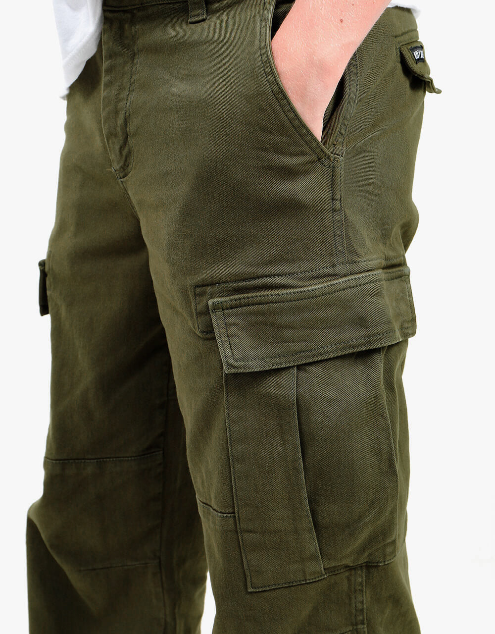 Route One Classic Cargo Pants - Olive