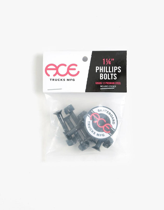 Ace 1 1/4" Phillips Bolts