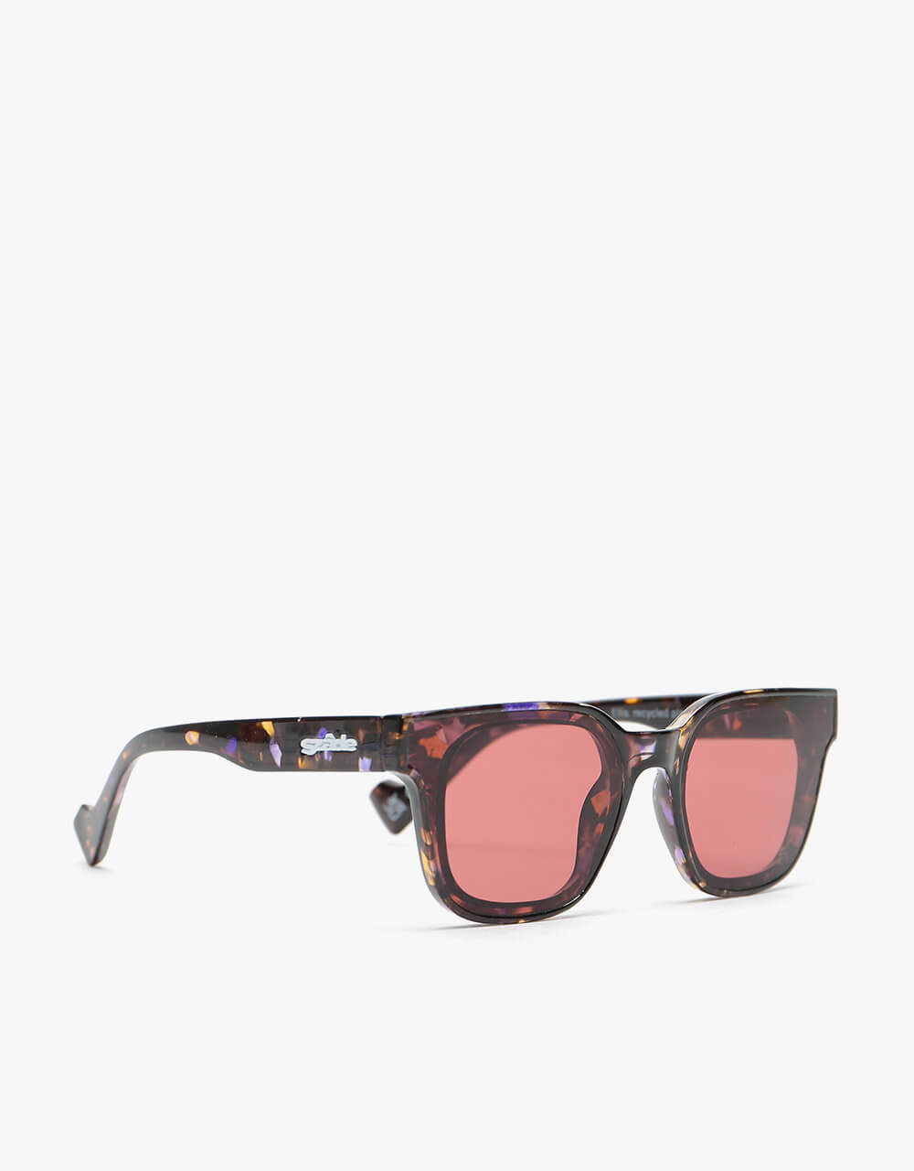 Szade Ellis Recycled Sunglasses - Blackberry/Charcoal