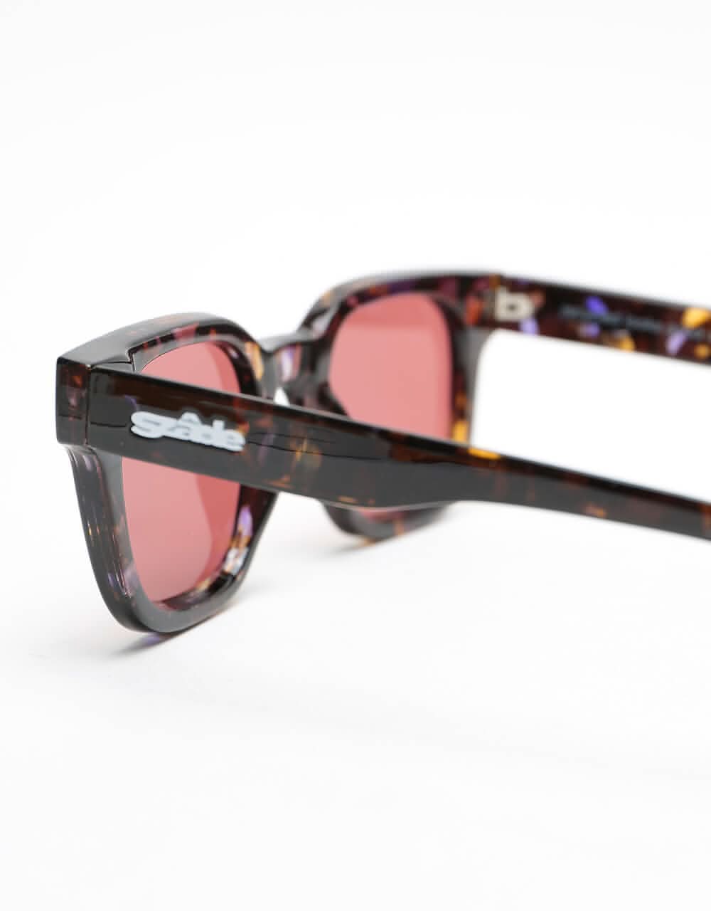 Szade Ellis Recycled Sunglasses - Blackberry/Charcoal