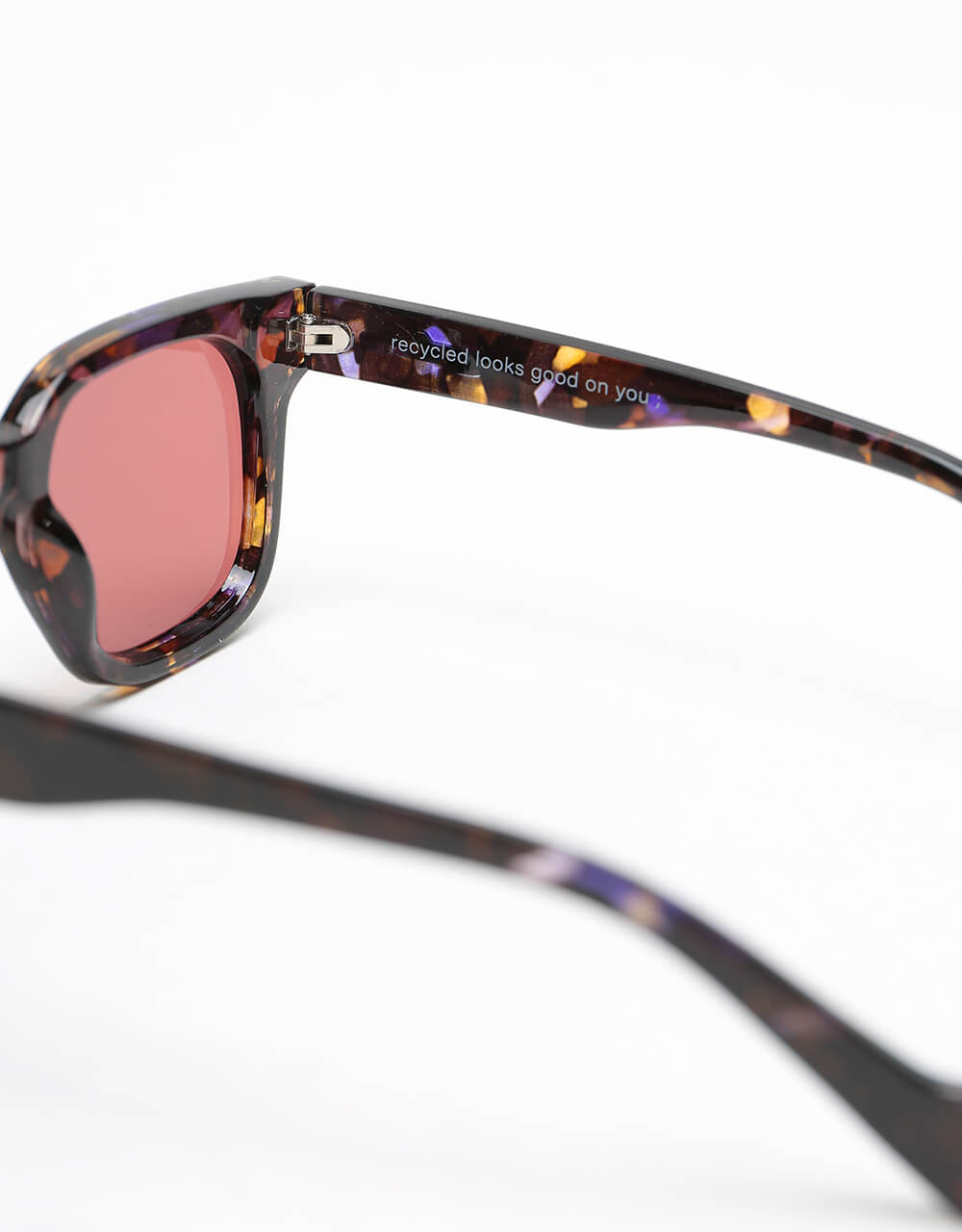 Szade Ellis Recycled Sunglasses - Blackberry/Charcoal
