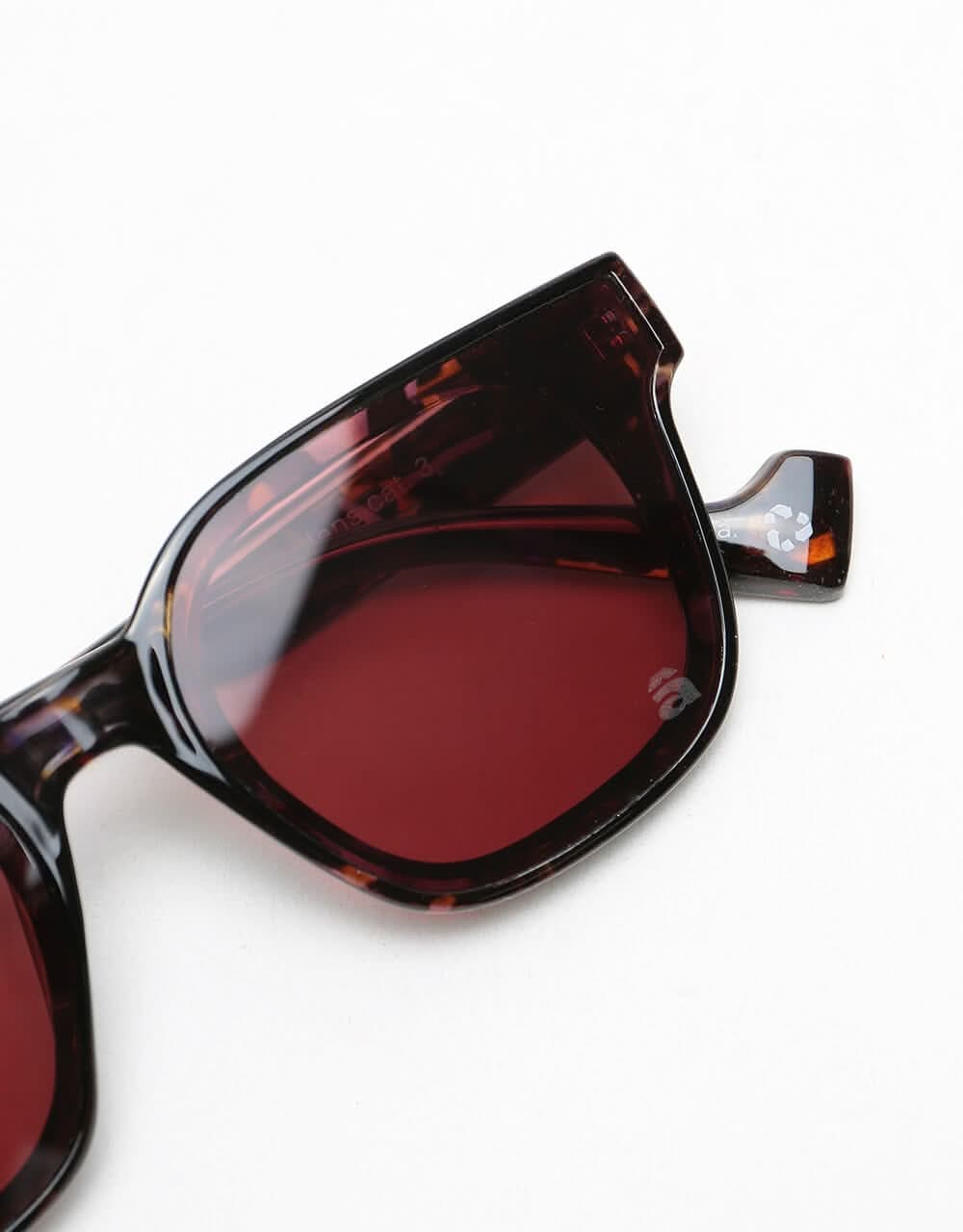 Szade Ellis Recycled Sunglasses - Blackberry/Charcoal