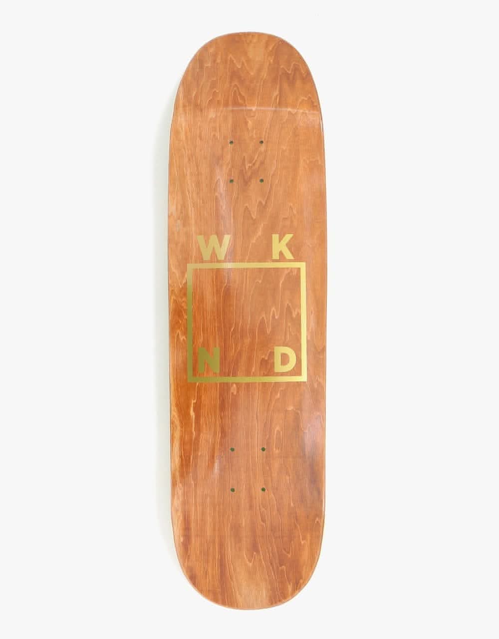 WKND Gold Logo Skateboard Deck - 8.75"