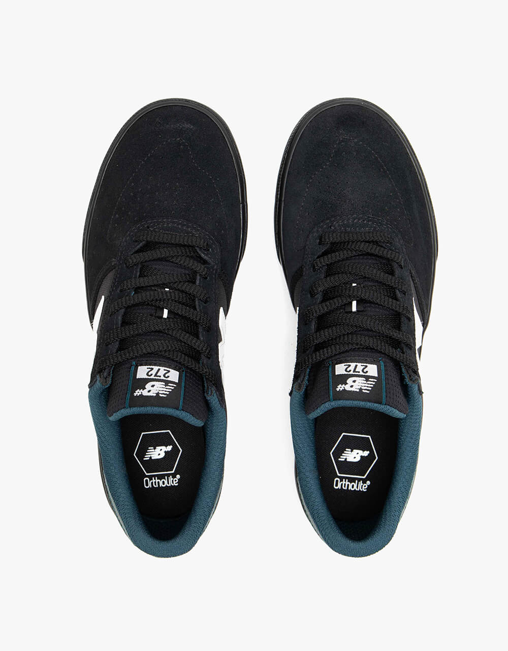New Balance Numeric 272 Skate Shoes - Black/White/Black