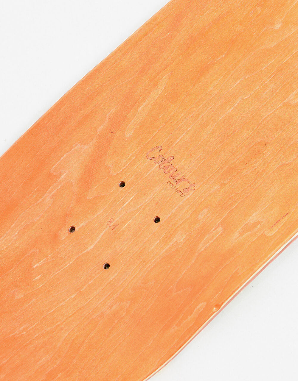 Colours Collectiv x Will Barras Grunge Logo Skateboard Deck - 8.4"