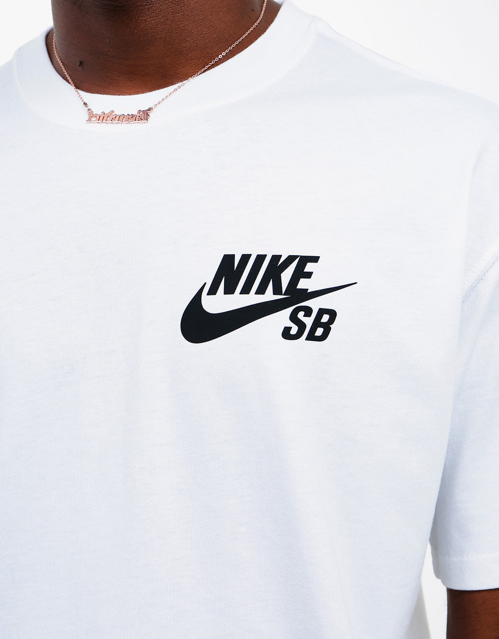 Nike SB Logo T-Shirt - White/Black