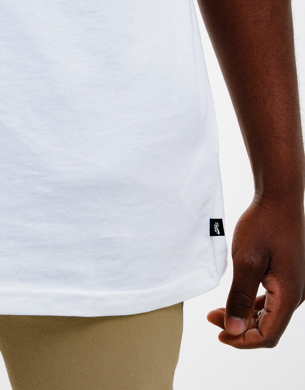 Nike SB Logo T-Shirt - White/Black