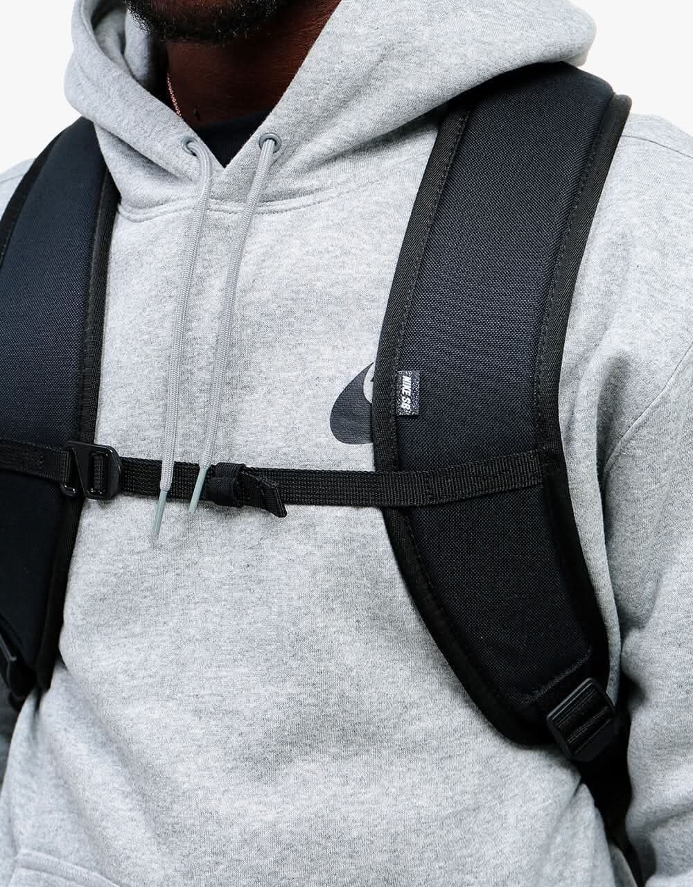 Nike SB Icon Backpack - Black/Black/White