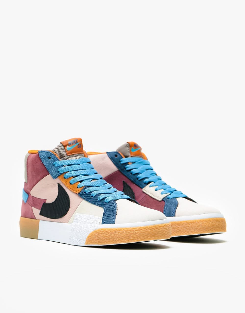 nike blazer mid mosaic brown