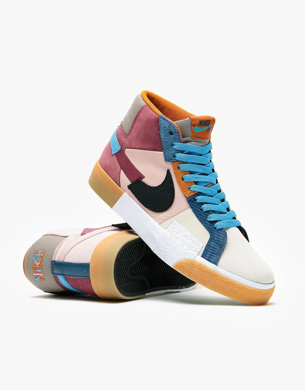 nike blazer mid mosaic brown