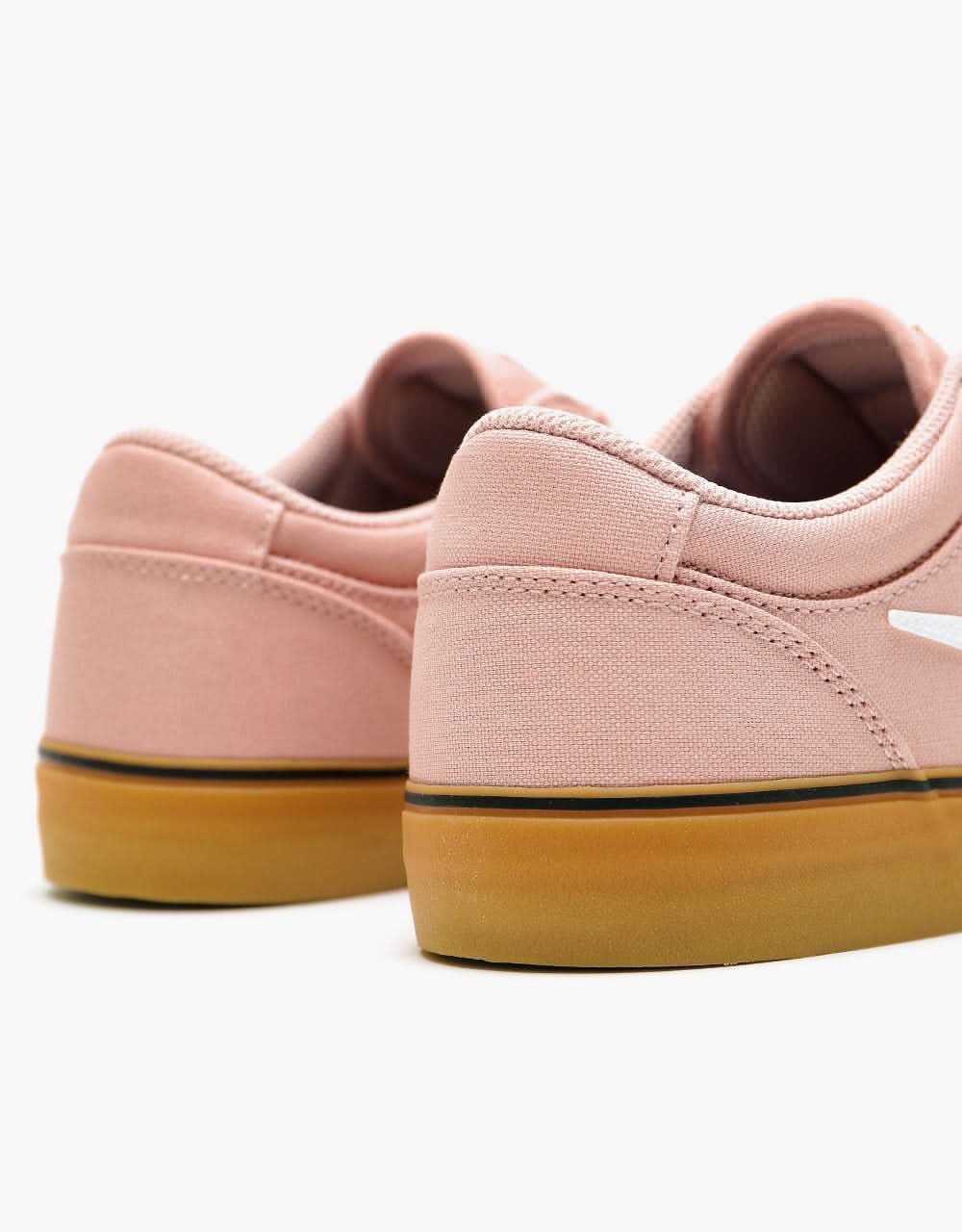 Nike SB Chron 2 Canvas Skate Shoes - Pink Oxford/White-Pink Oxford