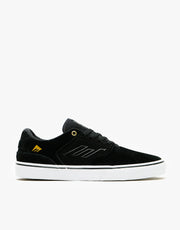 Emerica The Low Vulc Skate Shoes - Black/Gold/White