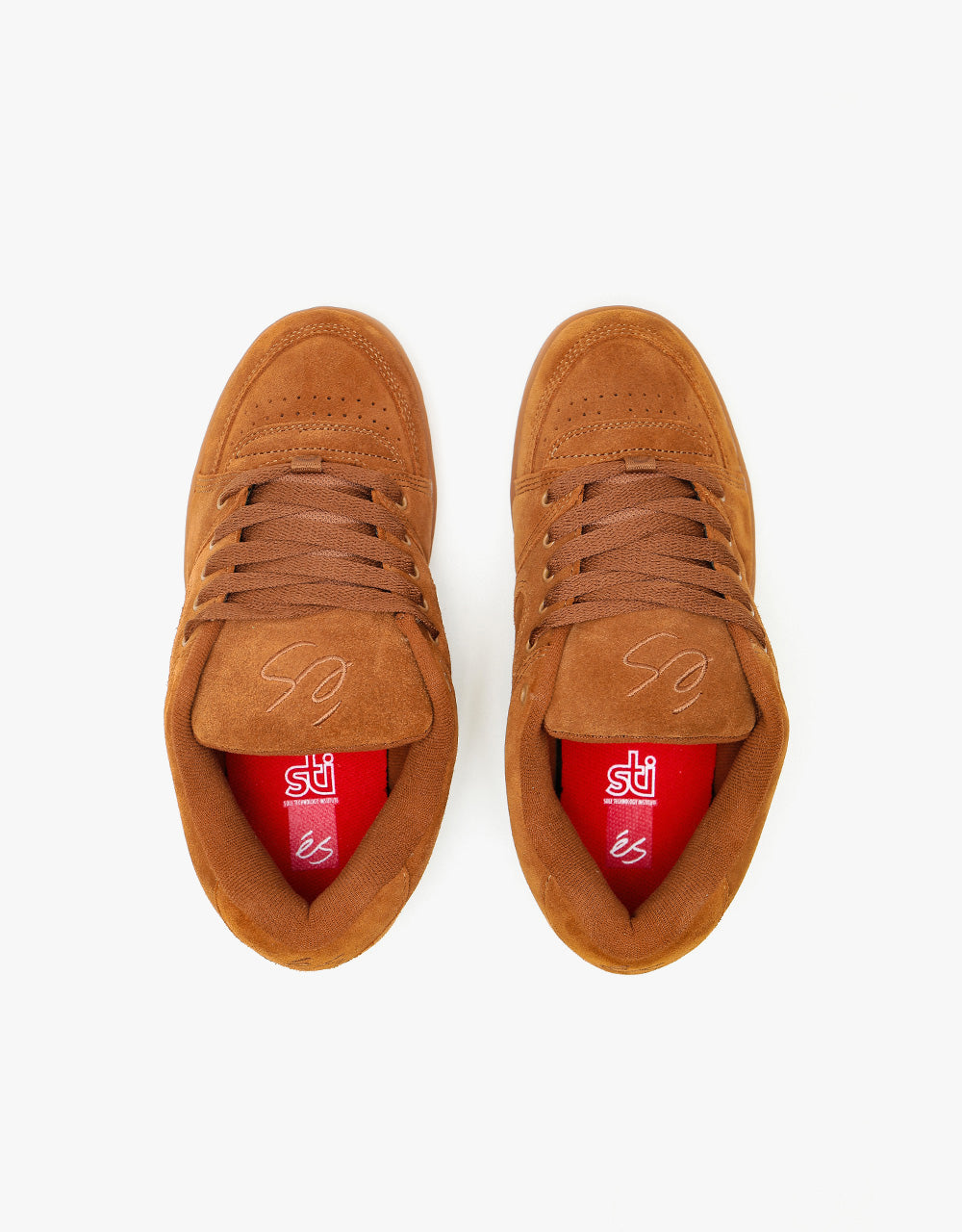 éS Accel OG Skate Shoes - Brown/Gum