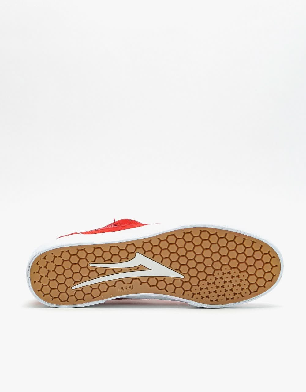 Lakai Cambridge Skate Shoes - Flame Suede