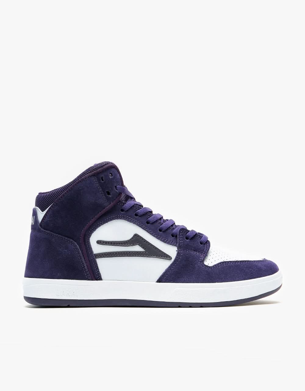 Lakai Telford Skate Shoes Grape Suede Route One