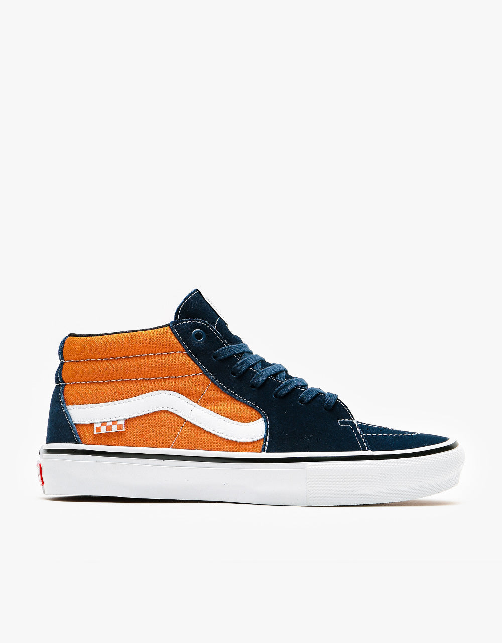 Vans Skate Grosso Mid Shoes - Navy/Orange