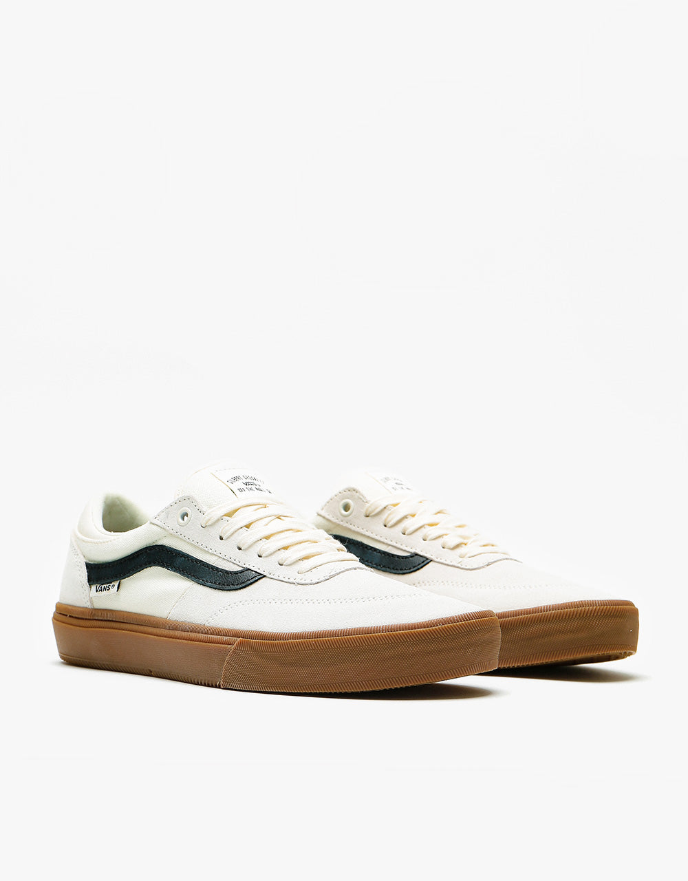 Vans Gilbert Crockett Pro Skate Shoes - Marshmallow/Gum