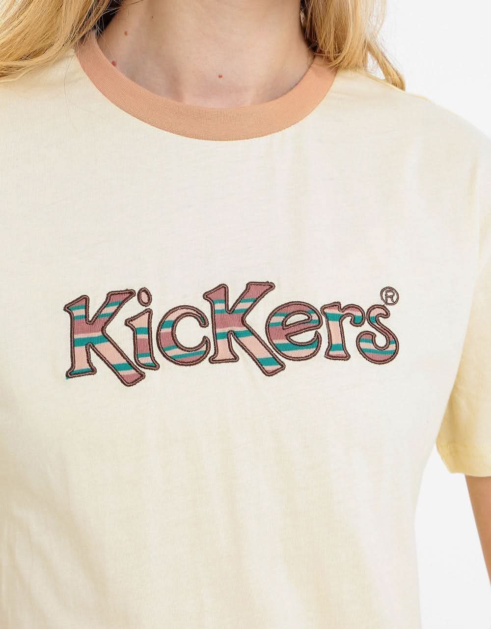 Kickers® Womens Boy S/S T-Shirt - Beige
