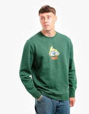 HUF Roasted Crew - Dark Green
