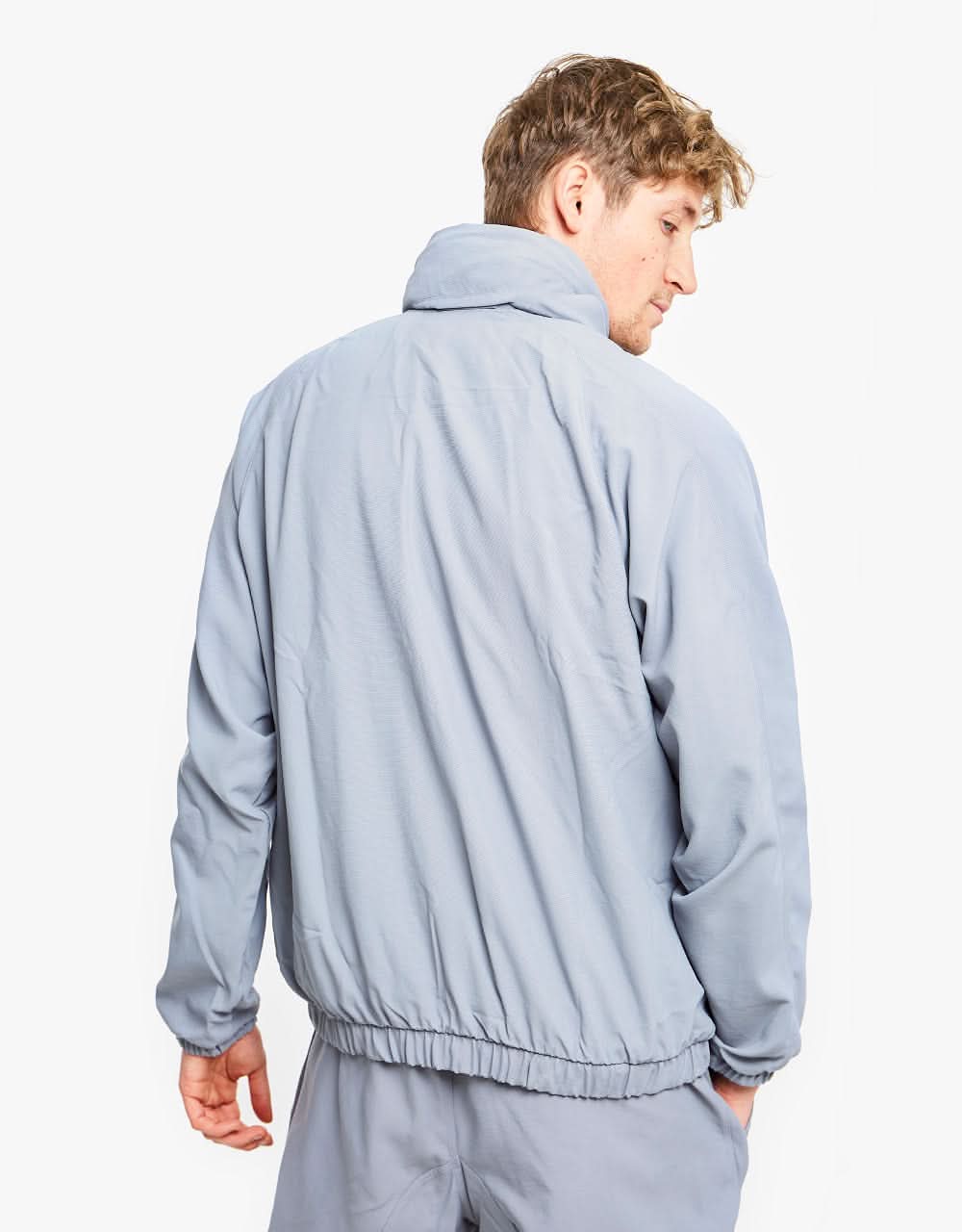 grey adidas bomber jacket