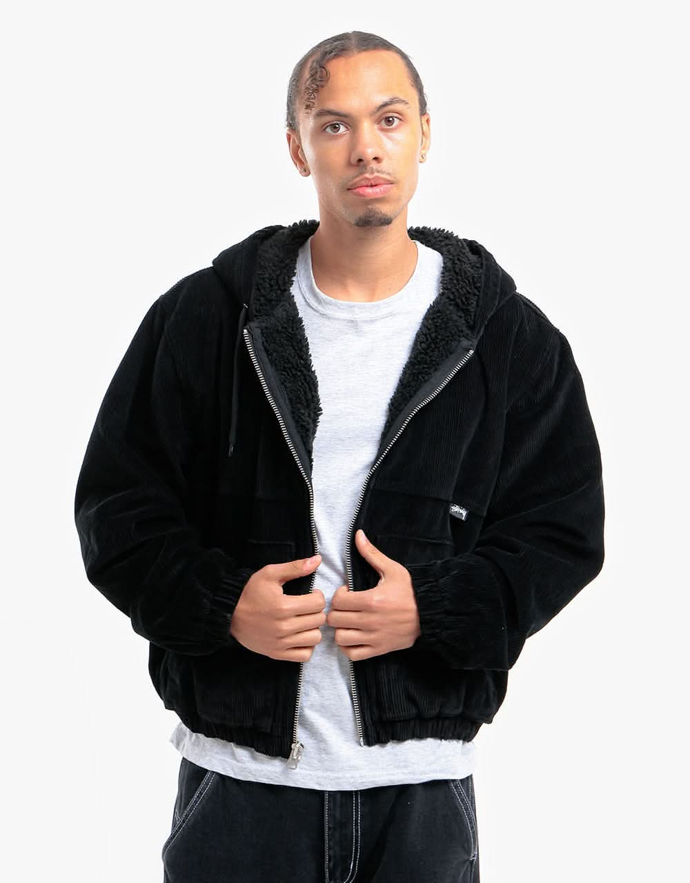 Stüssy Cord Work Jacket - Black – Route One