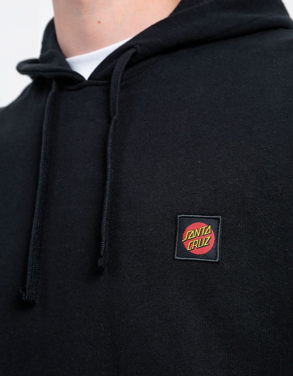 Santa Cruz Classic Label Pullover Hoodie - Black