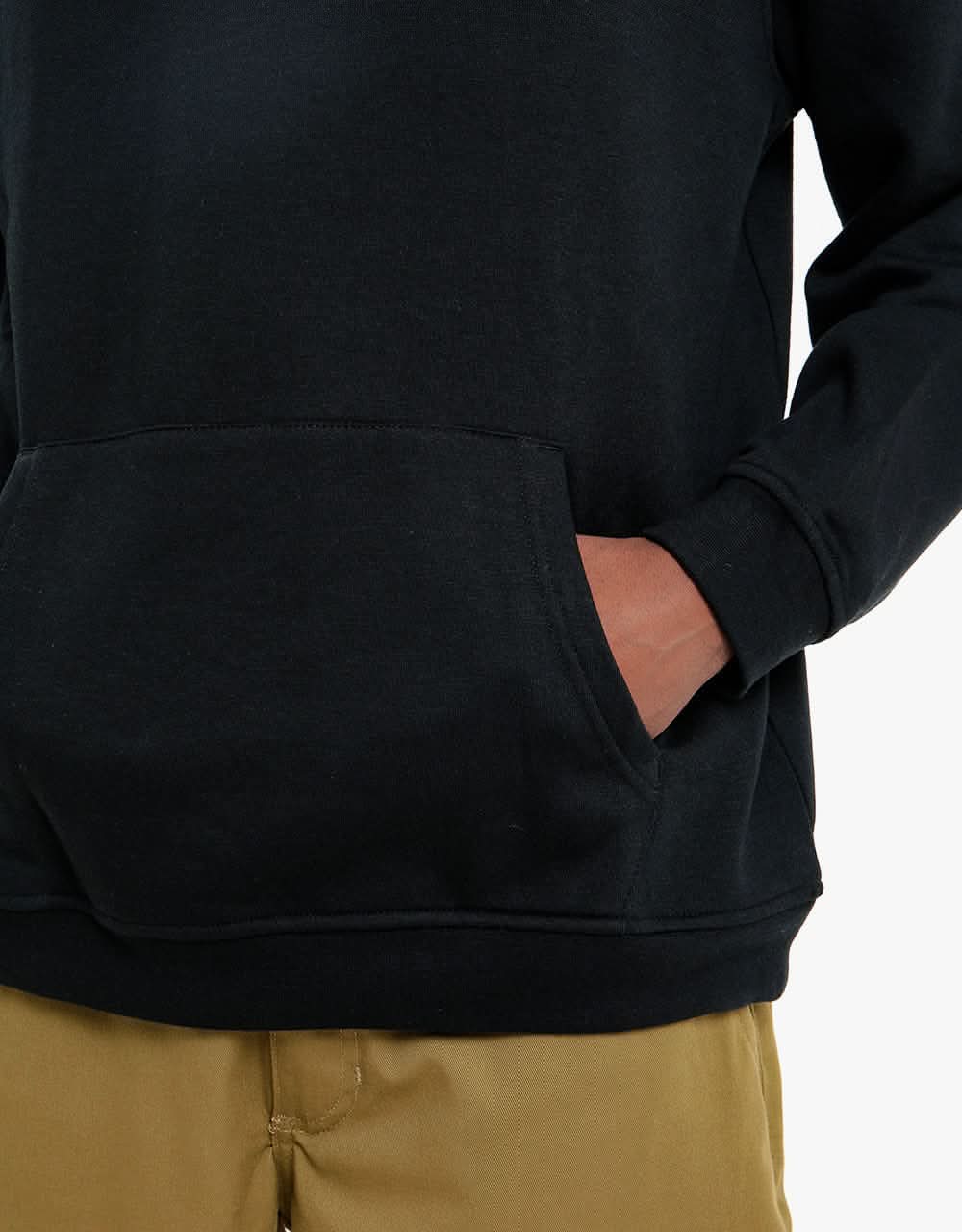 Santa Cruz Classic Dot Chest Pullover Hoodie - Black