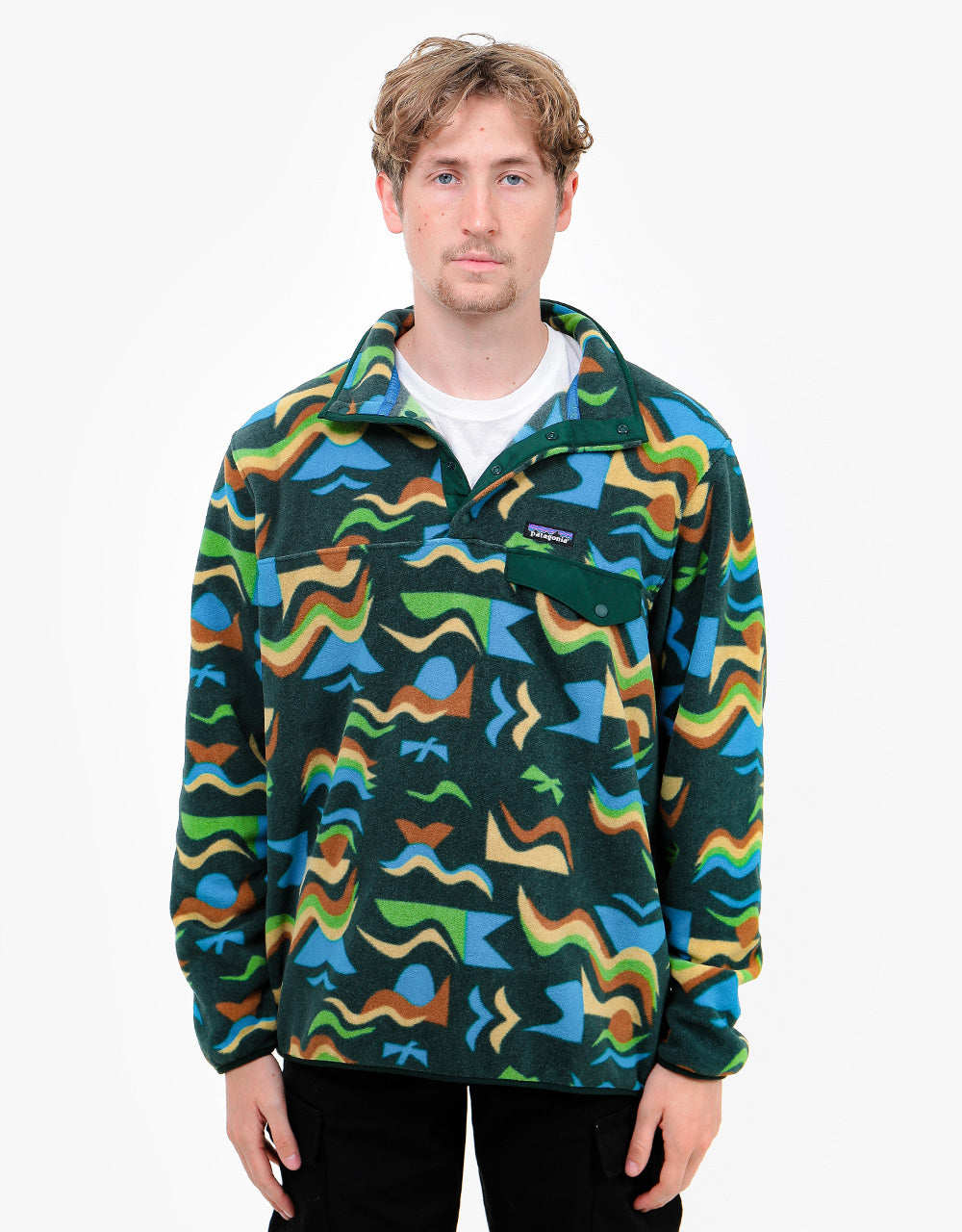 Patagonia Lightweight Synchilla® Snap-T® Pullover - Arctic Collage:Nor