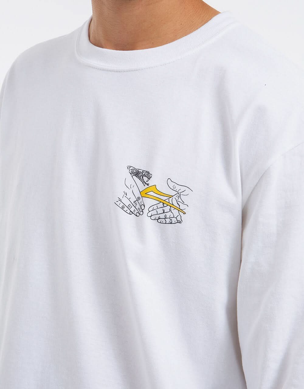 Lakai x Doom Sayers Shake Flare L/S T-Shirt - White