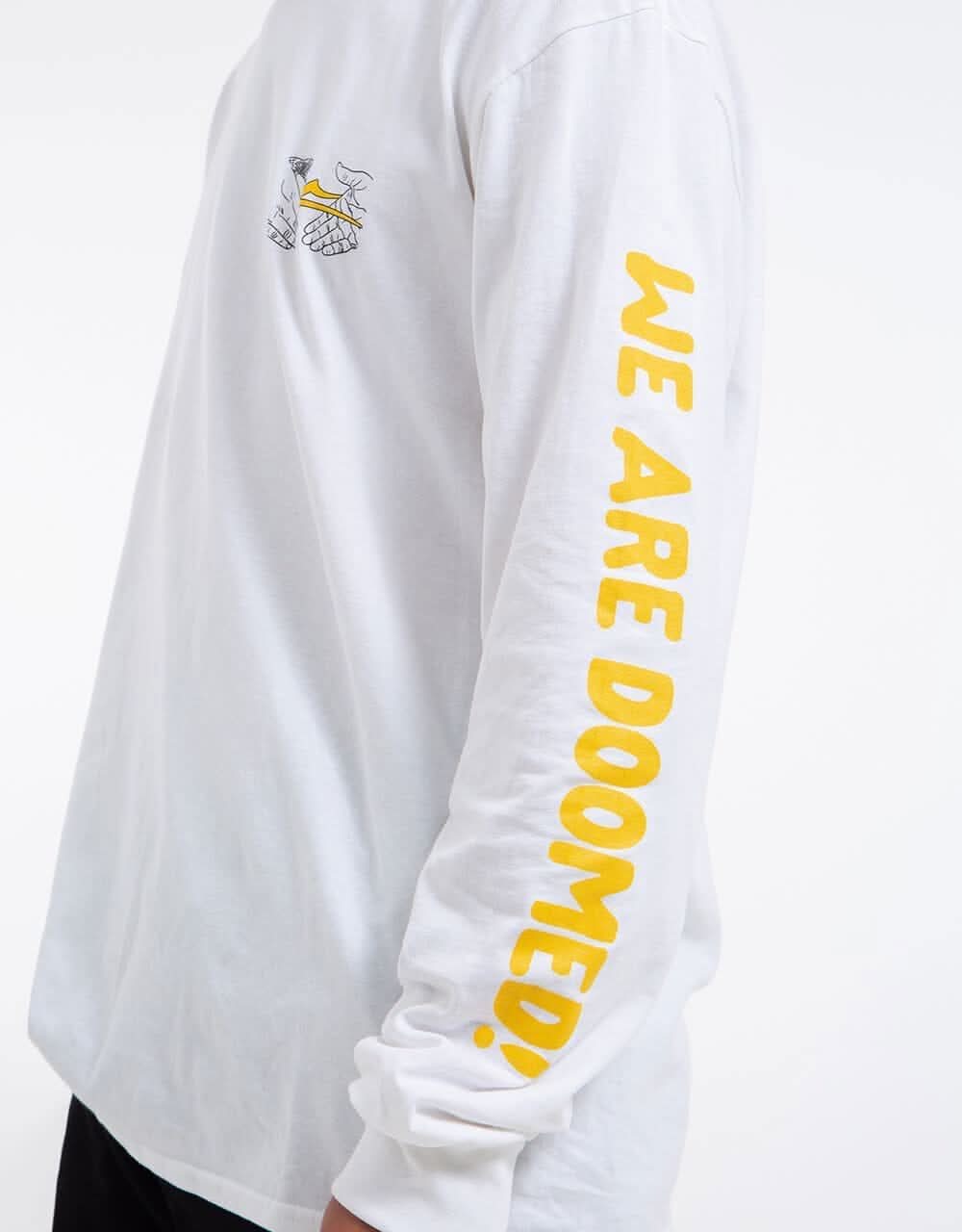 Lakai x Doom Sayers Shake Flare L/S T-Shirt - White