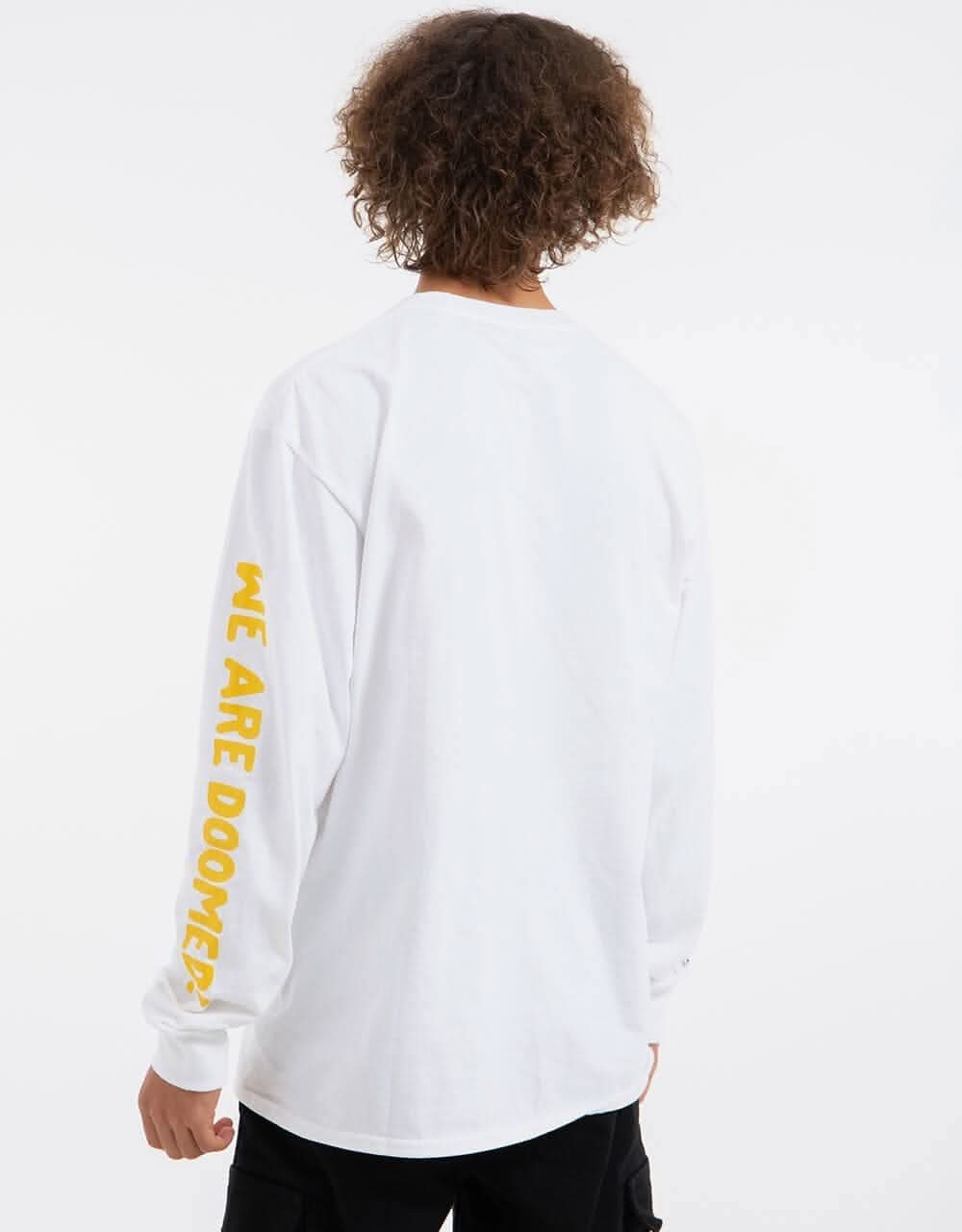 Lakai x Doom Sayers Shake Flare L/S T-Shirt - White