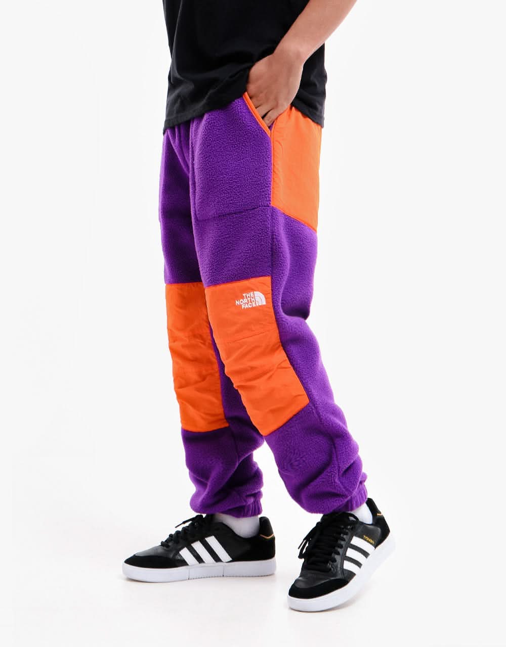 The North Face Denali Fleece Pant - Gravity Purple/Red Orange