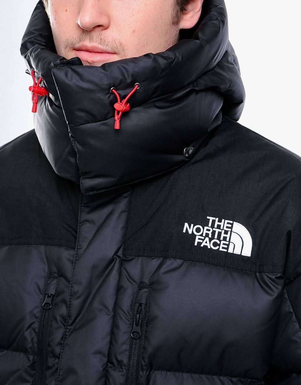 The North Face Black Box Himalayan Parka Jacket - TNF Blk/TNF Red