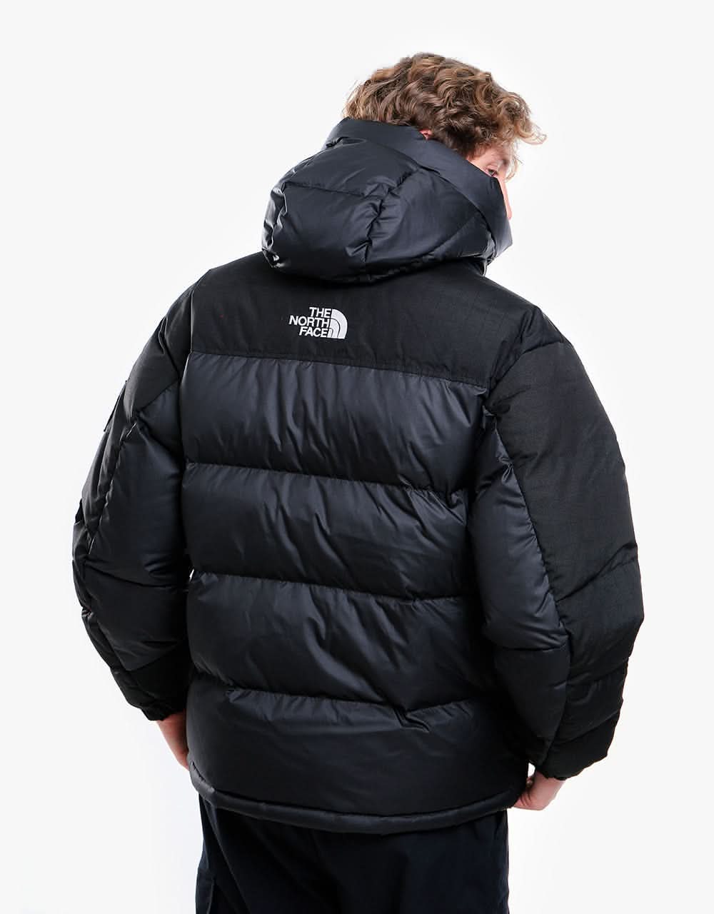 The North Face Black Box Himalayan Parka Jacket - TNF Blk/TNF Red