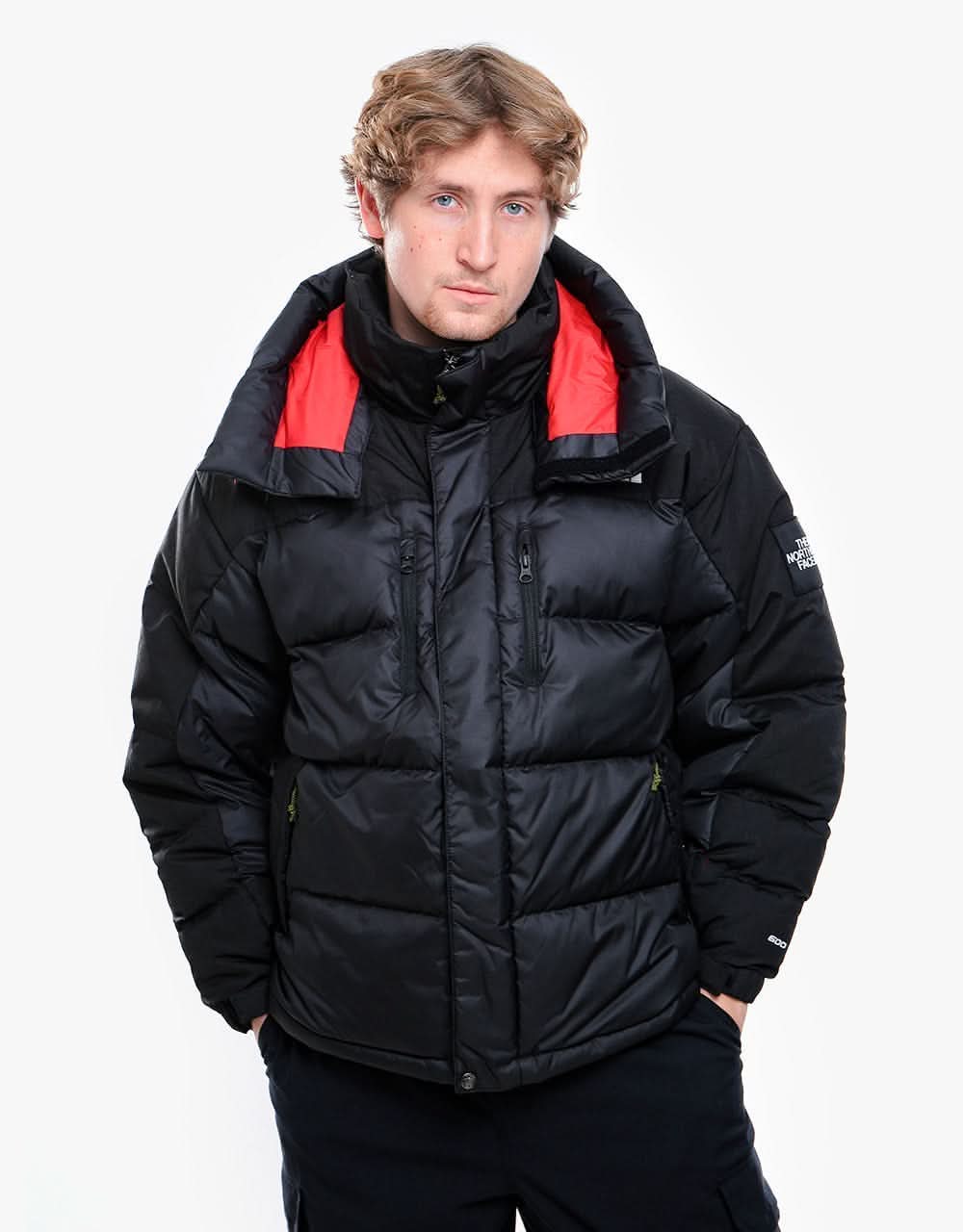 The North Face Black Box Himalayan Parka Jacket - TNF Blk/TNF Red