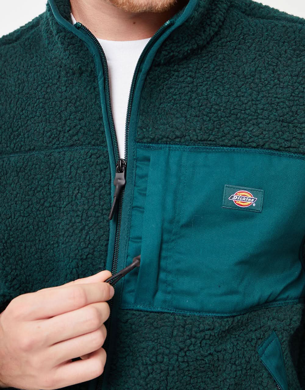 Dickies Red Chute Sherpa Jacket - Ponderosa Pine