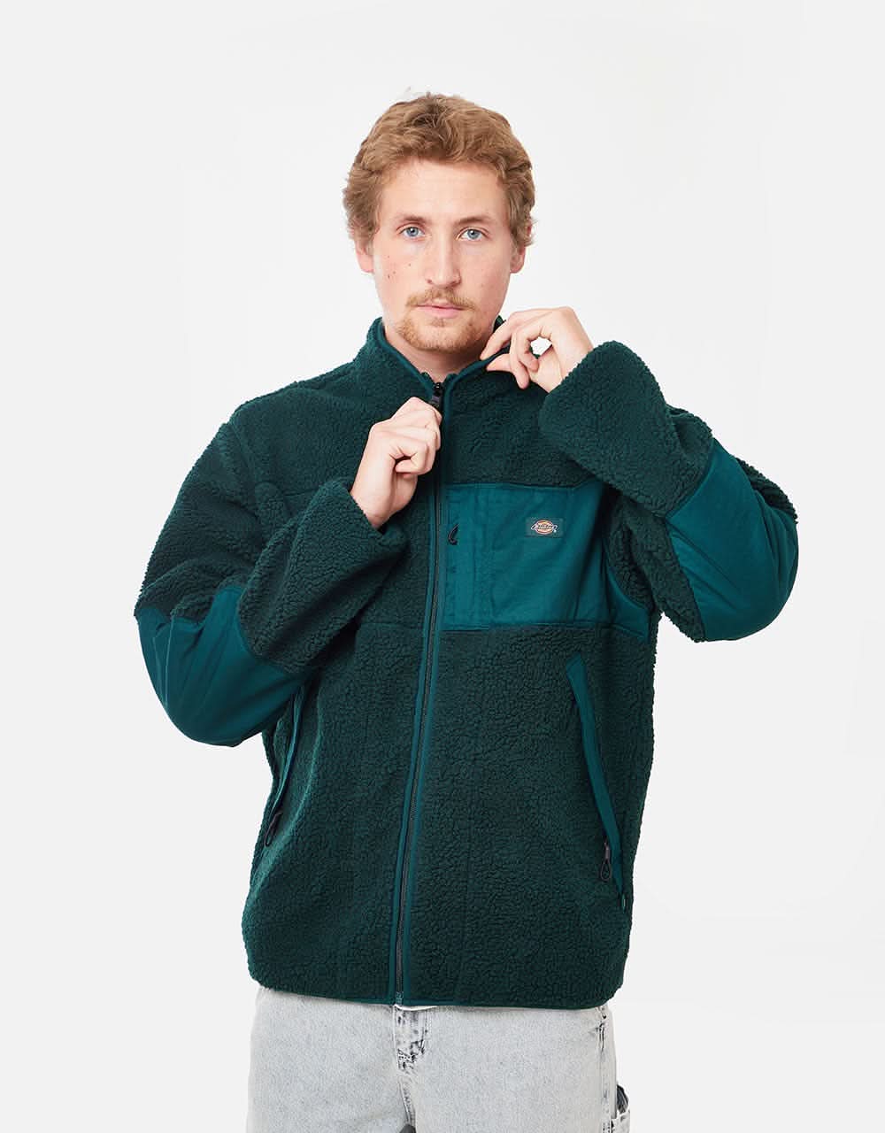 Dickies Red Chute Sherpa Jacket - Ponderosa Pine