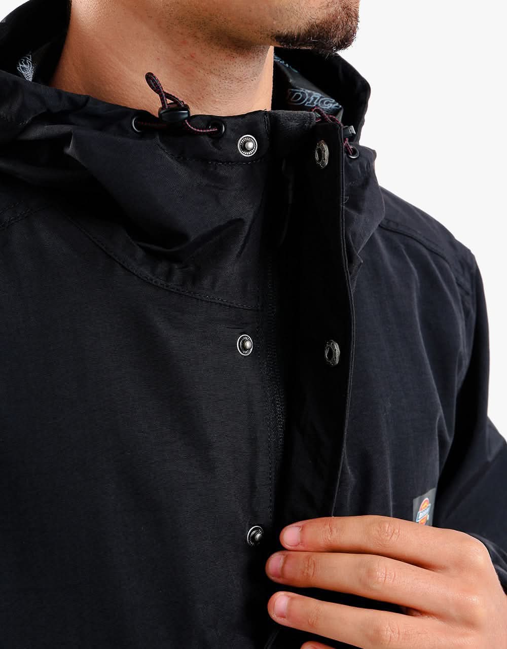 Dickies Glacier View Anorak - Black