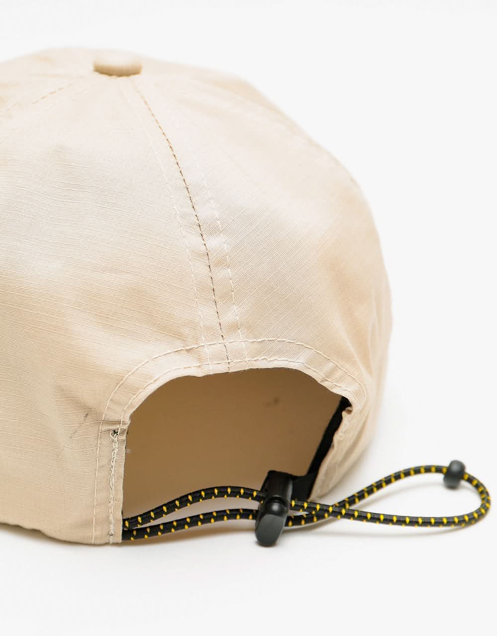 Butter Goods Track 6 Panel Cap - Khaki