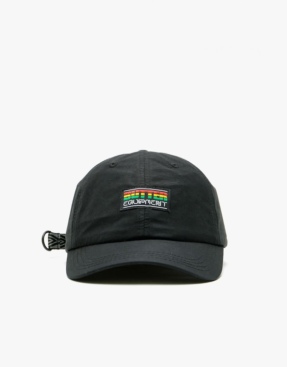 Butter Goods Downwind 6 Panel Cap - Black