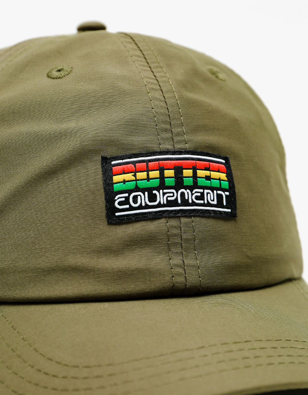 Butter Goods Downwind 6 Panel Cap - Olive