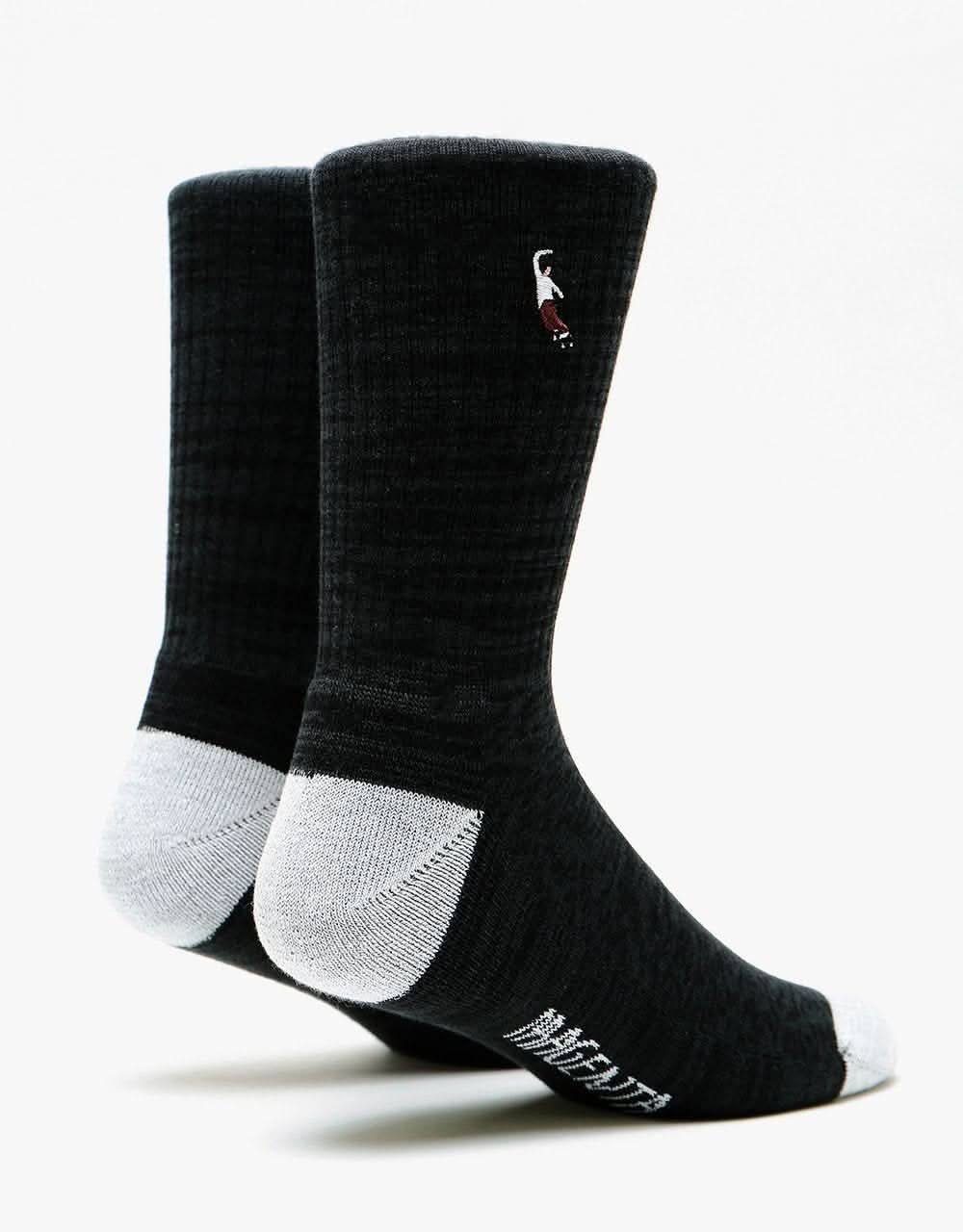 Magenta PWS Socks - Black