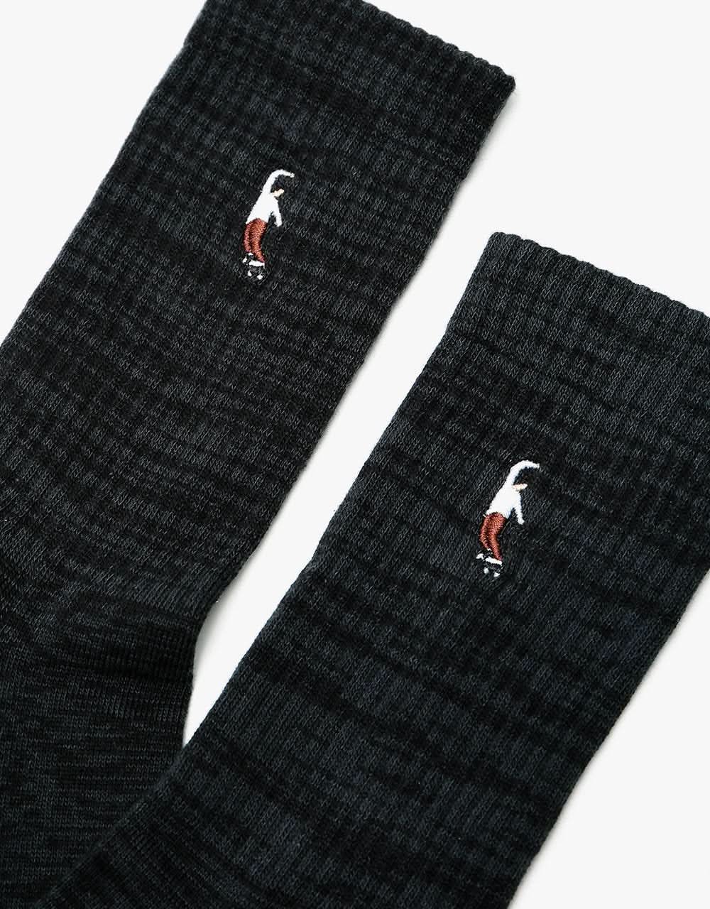 Magenta PWS Socks - Black