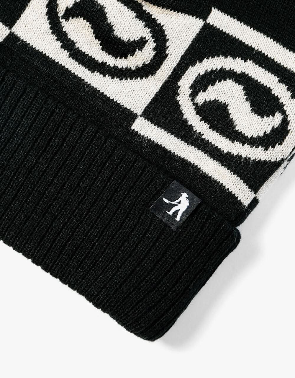 Pass Port Ovaly Knit Beanie - Black